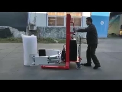 Semi-elektrik kertas roll stacker