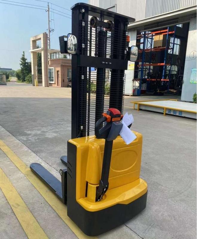 Electric Walkie Stacker 1.5 Ton 3.5m Lift Height CE Certified