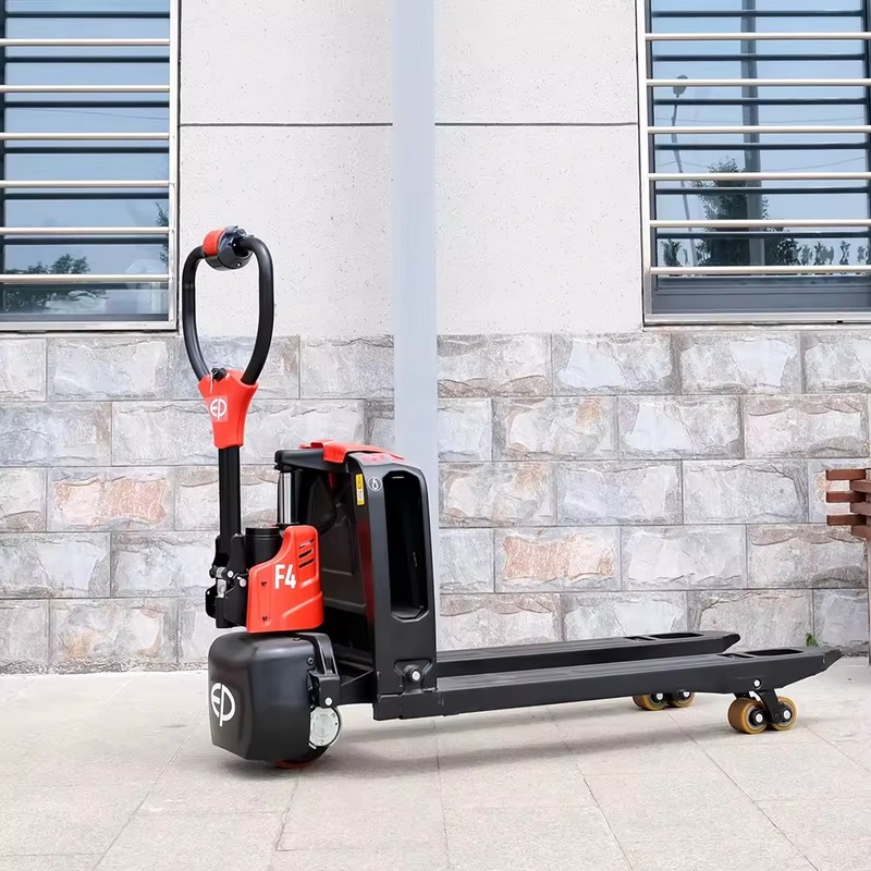 Flexible and Labor-saving EP 1500kg 1.5ton 1.5T 3306lb Electric Pallet Truck  With Lithium Battery F4