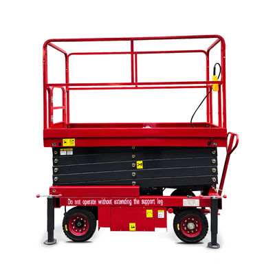 Manual Push Scissor Lifter Industrial Scissor Lift Mobile Lifting Lifter Automotive Cargo Lift Lift Hydraulic Scissor Lift