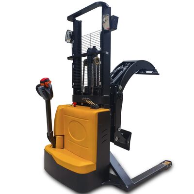 1.6m 2m 2.5m 3m stacker roll listrik penuh dengan forklift listrik 360 derajat dengan penjepit